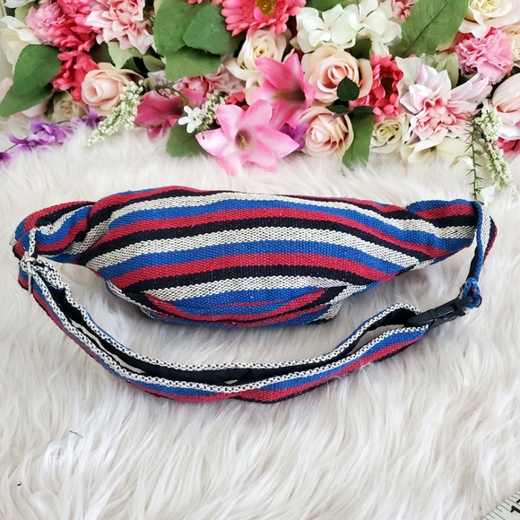Nwot handmade hemp cotton boho fannypack - Picture 8 of 9